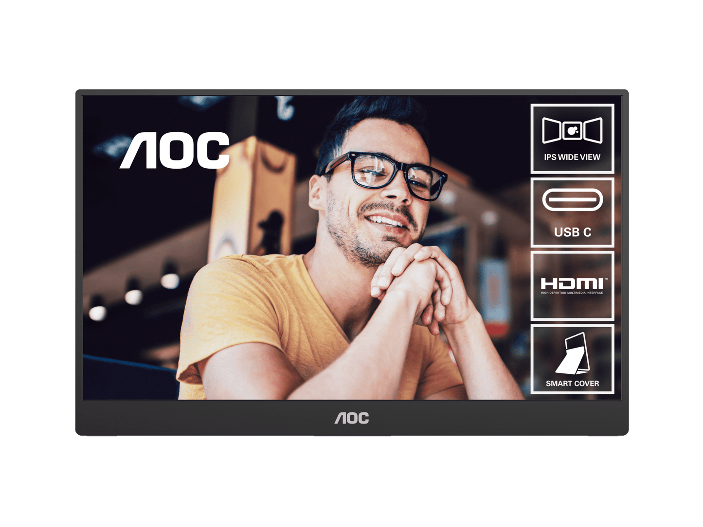AOC 15.6inch FHD IPS Portable Monitor (16T20)