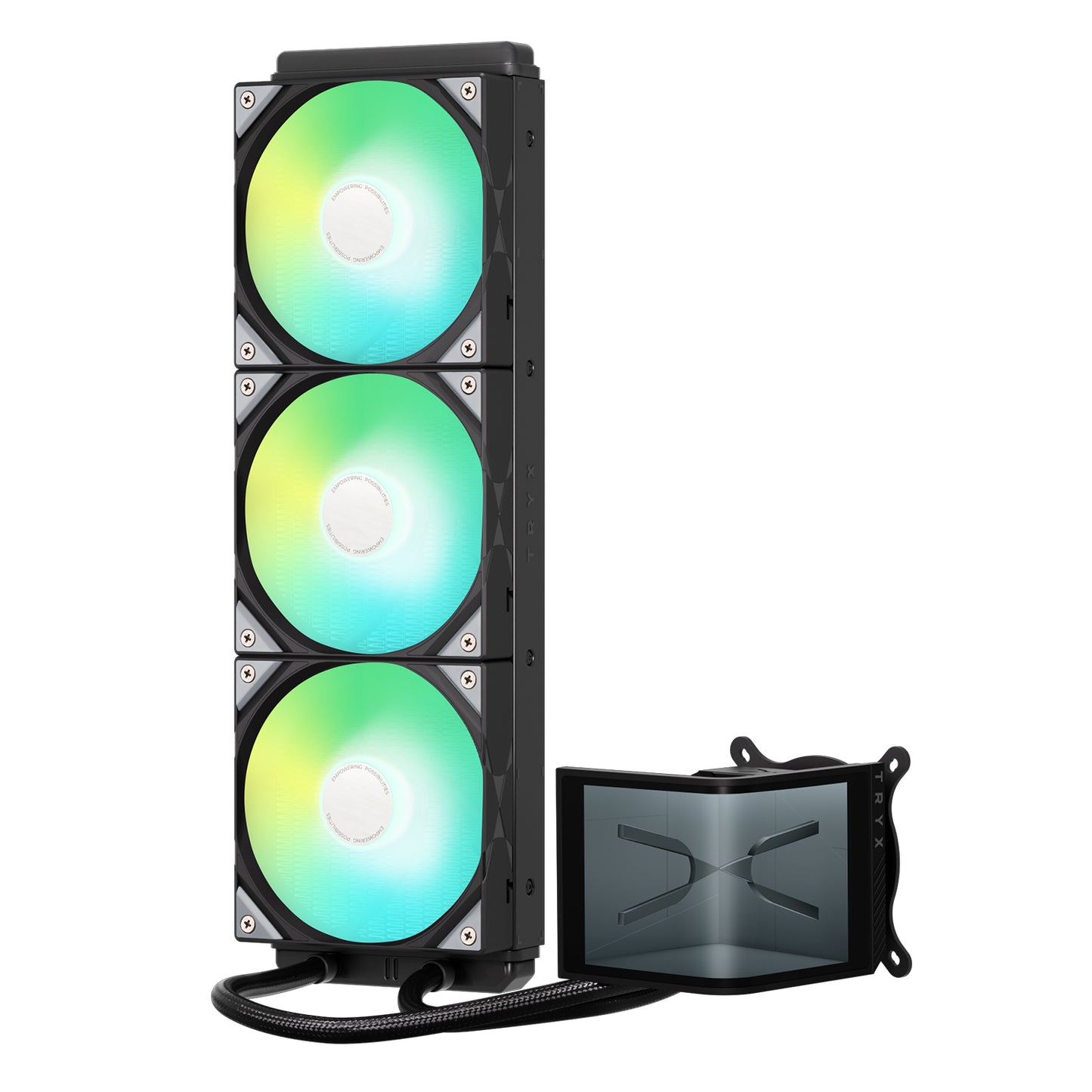 TRYX PANORAMA SE 360 ARGB Black AIO Liquid CPU Cooler