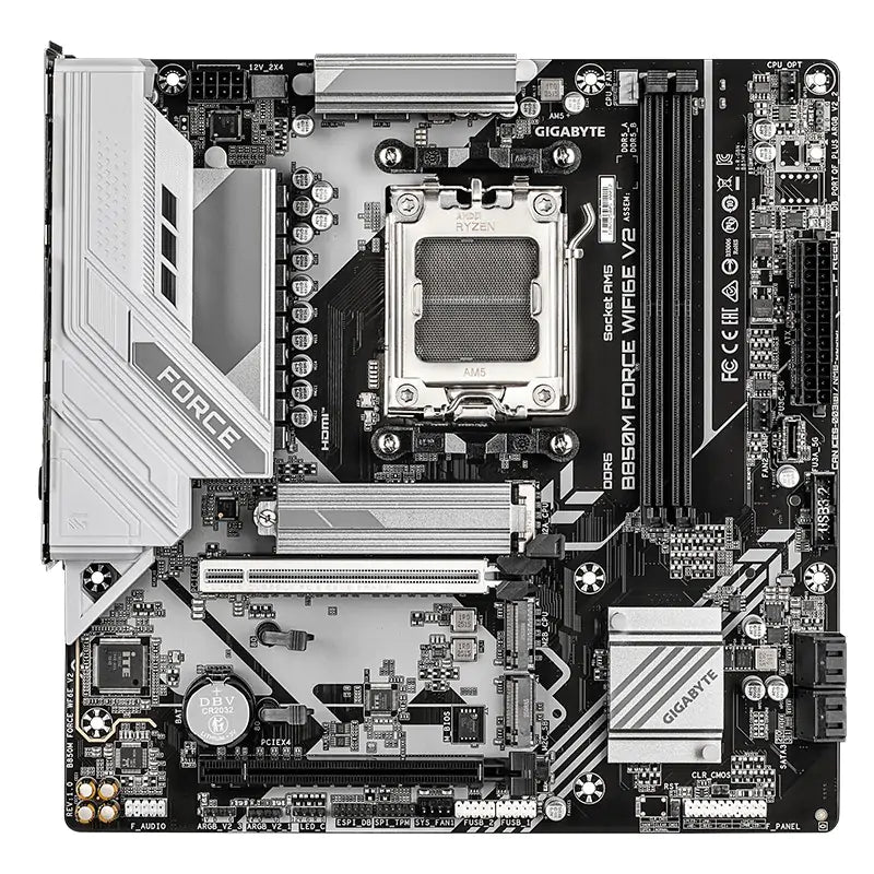 Gigabyte B850M Force WIFI6E V2 AM5 Micro-ATX Motherboard