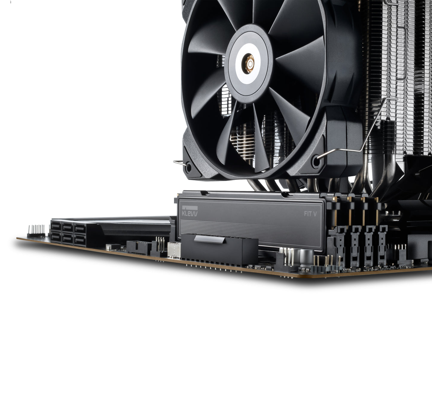 KLEVV FIT V 32GB (2 x 16GB) DDR5 6000MHz CL28 Desktop RAM - Black