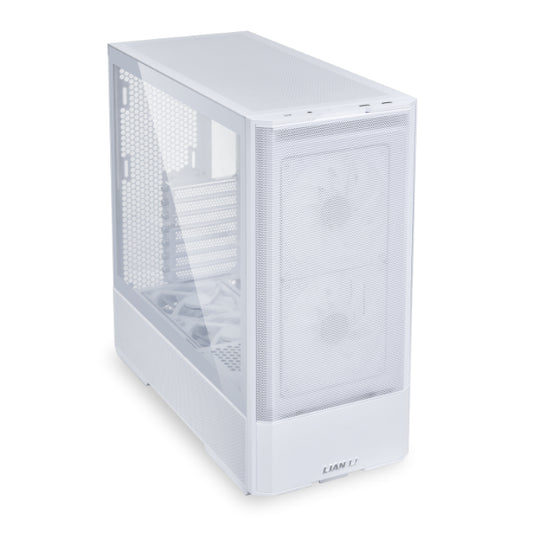 Lian Li LANCOOL 207 RGB Tempered Glass Mid-Tower Case - White