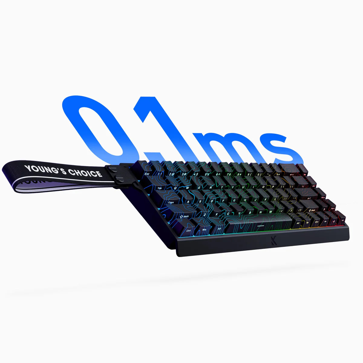 MCHOSE Ace 68 Keyboard Black TTC Uranus Magnetic eSports SW