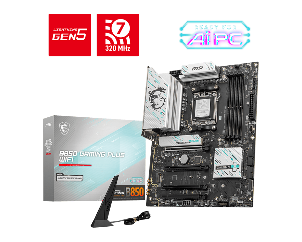 MSI B850 GAMING PLUS WIFI Motherboard (Copy) (Copy) (Copy)