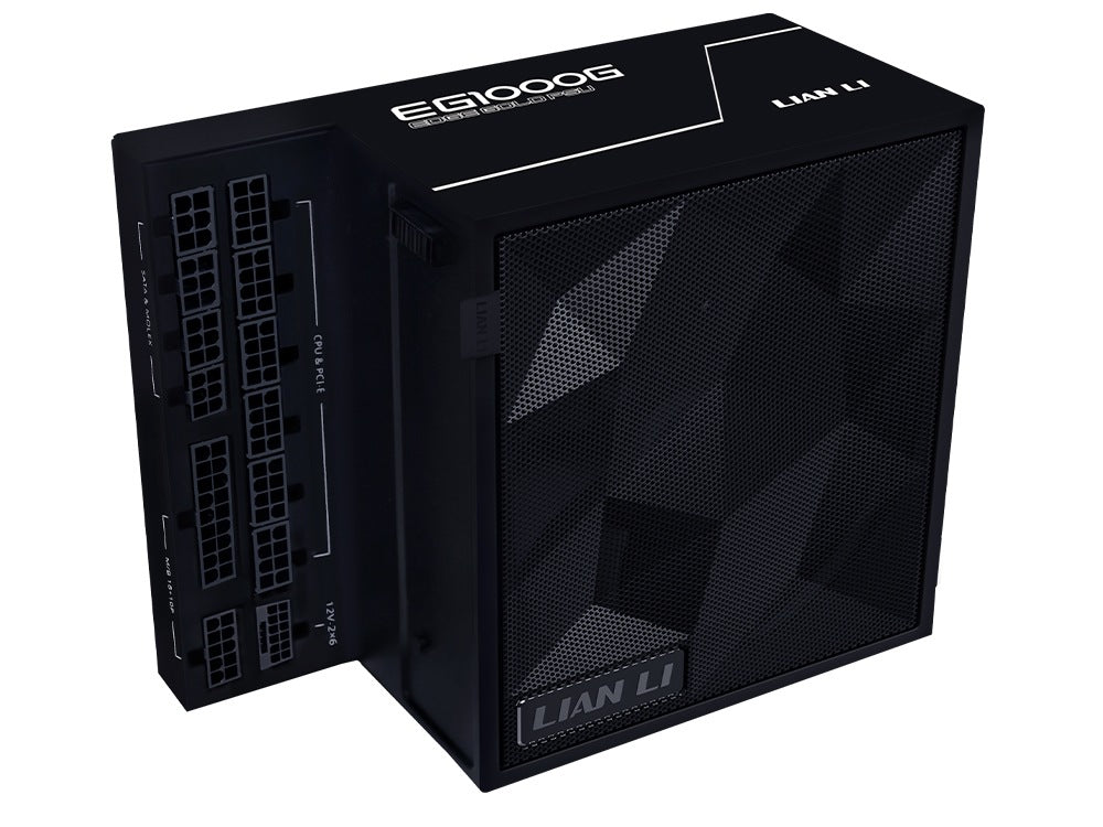Lian Li Edge Gold 1000W 80+ Gold Modular ATX 3.1 Power Supply - Black