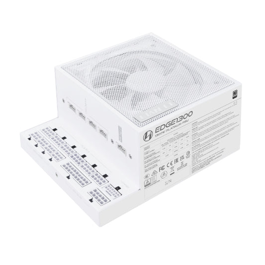 Lian Li EDGE 1300W 80 Plus Platinum Fully Modular ATX 3.1 Power Supply - White