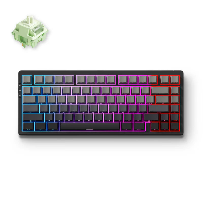MCHOSE G75 Pro Black Wireless Mechanical Keyboard 75% Layout