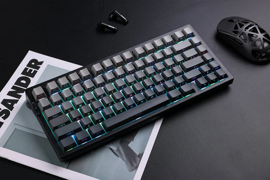 MCHOSE G75 Pro Black Wireless Mechanical Keyboard 75% Layout