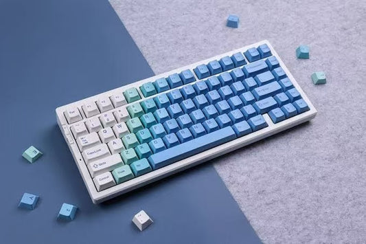 MCHOSE G75 Pro White Wireless Mechanical Keyboard 75% Layout