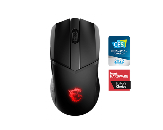 MSI Clutch GM41 Lightweight Wireless RGB Gaming Mouse