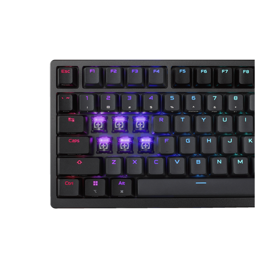 ASUS ROG Azoth 96 HE LITE RGB Wireless Analog Magnetic Gaming Keyboard - Black