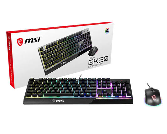 MSI Vigor GK30 RGB Gaming Keyboard & Mouse Combo