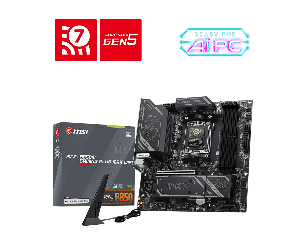 MAG B850M GAMING PLUS MAX WIFI view 5