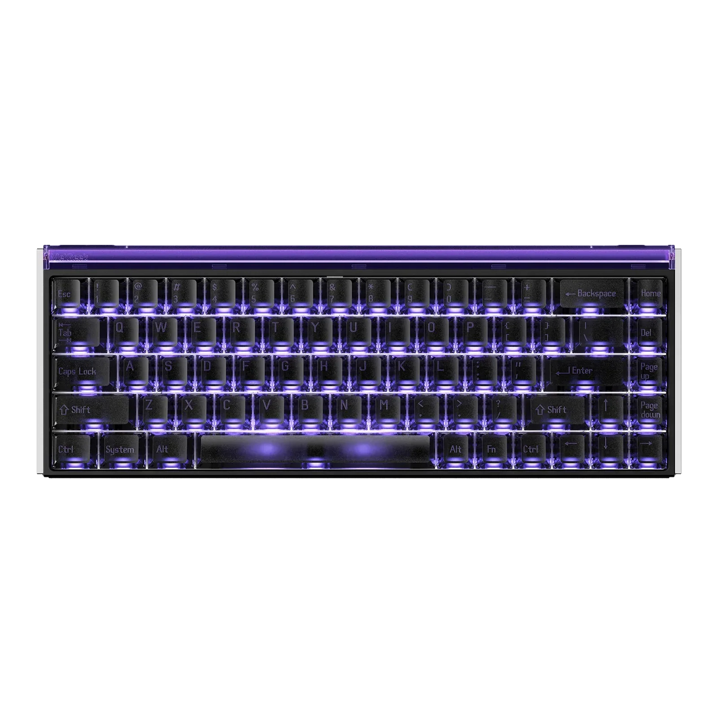 MelGeek MADE68 Ultra V2 Wired Gaming HE Keyboard - Night Purple