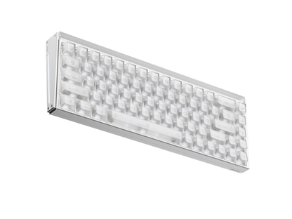 MelGeek MADE68 Ultra V2 Wired Gaming HE Keyboard - Frost White