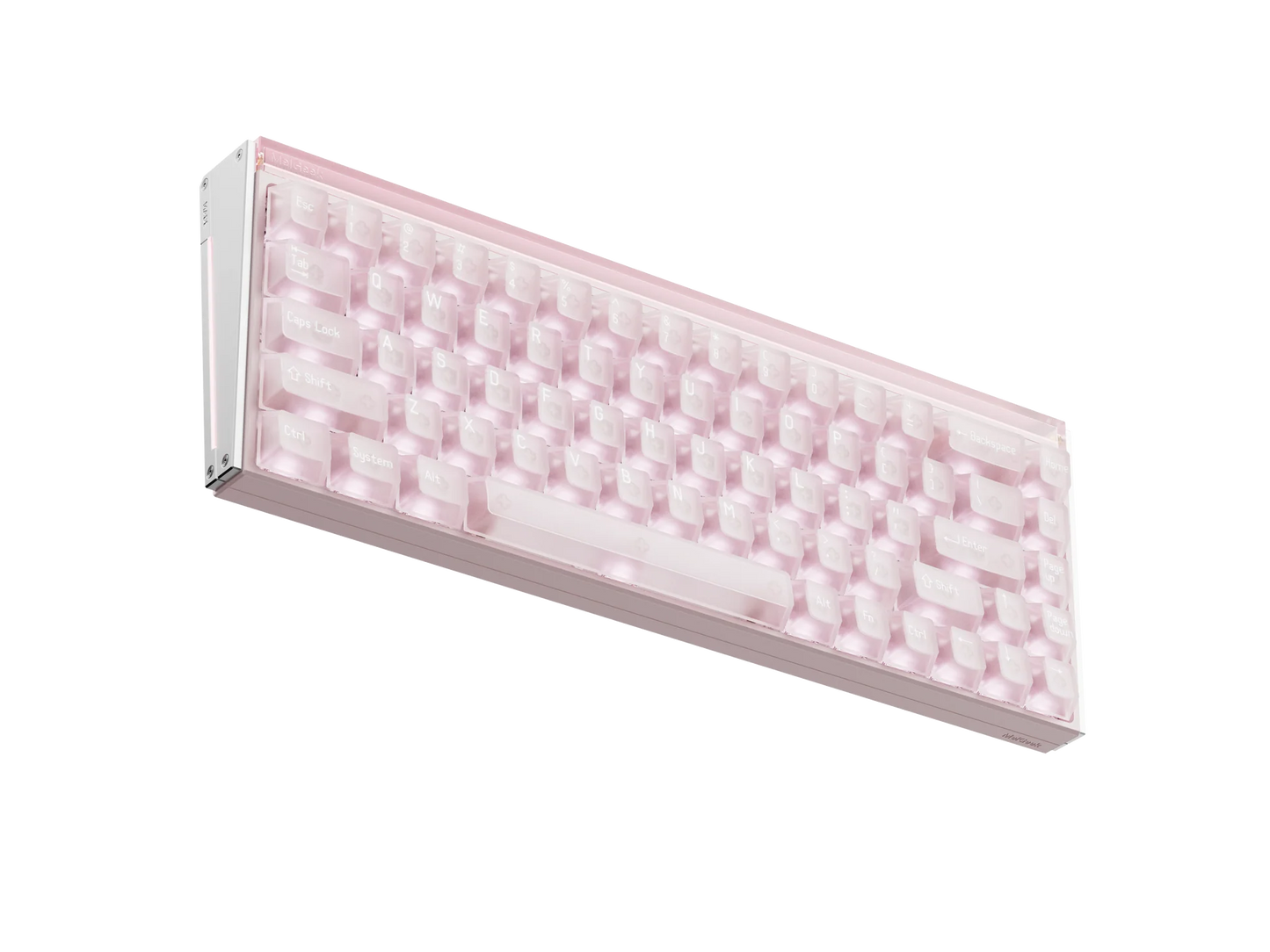 MelGeek MADE68 Ultra V2 Wired Gaming HE Keyboard - Bloom Pink
