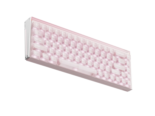 MelGeek MADE68 Ultra V2 Wired Gaming HE Keyboard - Bloom Pink