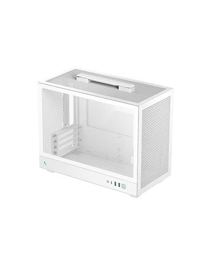 DeepCool CH160 PLUS Micro-ATX Case White