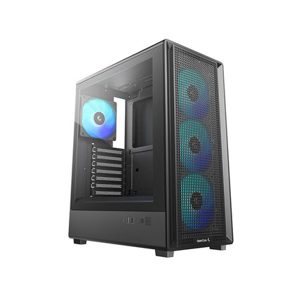 Deepcool CC550 4F ATX Airflow Case - Black