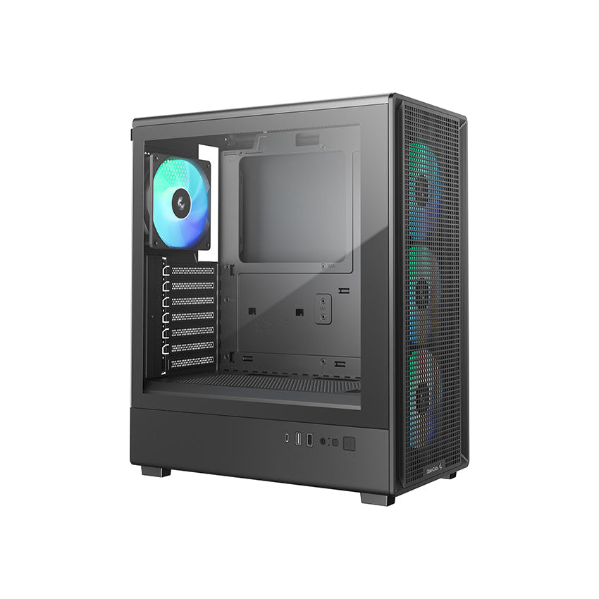 Deepcool CC550 4F ATX Airflow Case - Black
