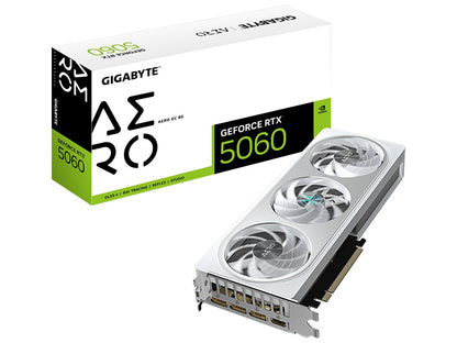 Gigabyte GeForce RTX 5060 AERO OC 8GB GDDR7 Graphics Card