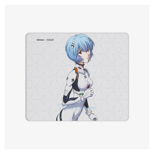 MelGeek x EVANGELION EVA-00 Rei Ayanami limited edition gaming mouse pad, 490 x 420 mm surface with the Rei artwork