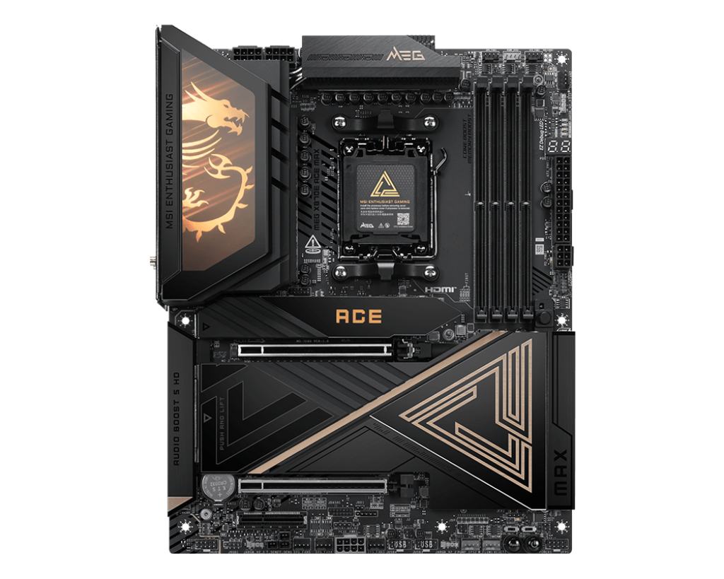 MEG X870E ACE MAX view 1
