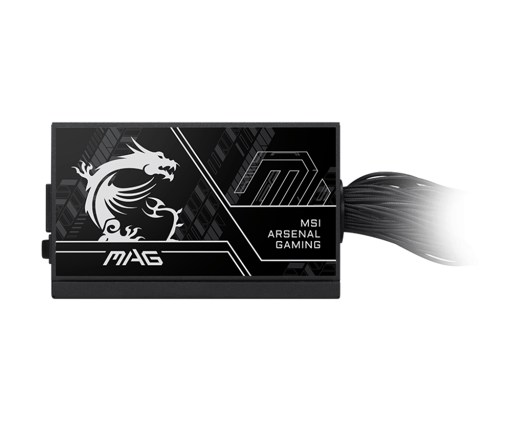 MSI MAG A750BN PCIE5 III 750W power supply - view 2