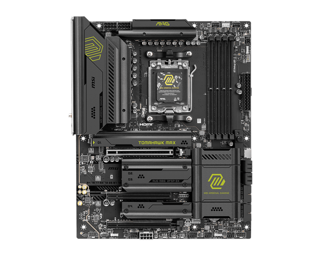 MAG B850 TOMAHAWK MAX WIFI view 1
