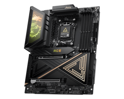 MEG X870E ACE MAX view 3