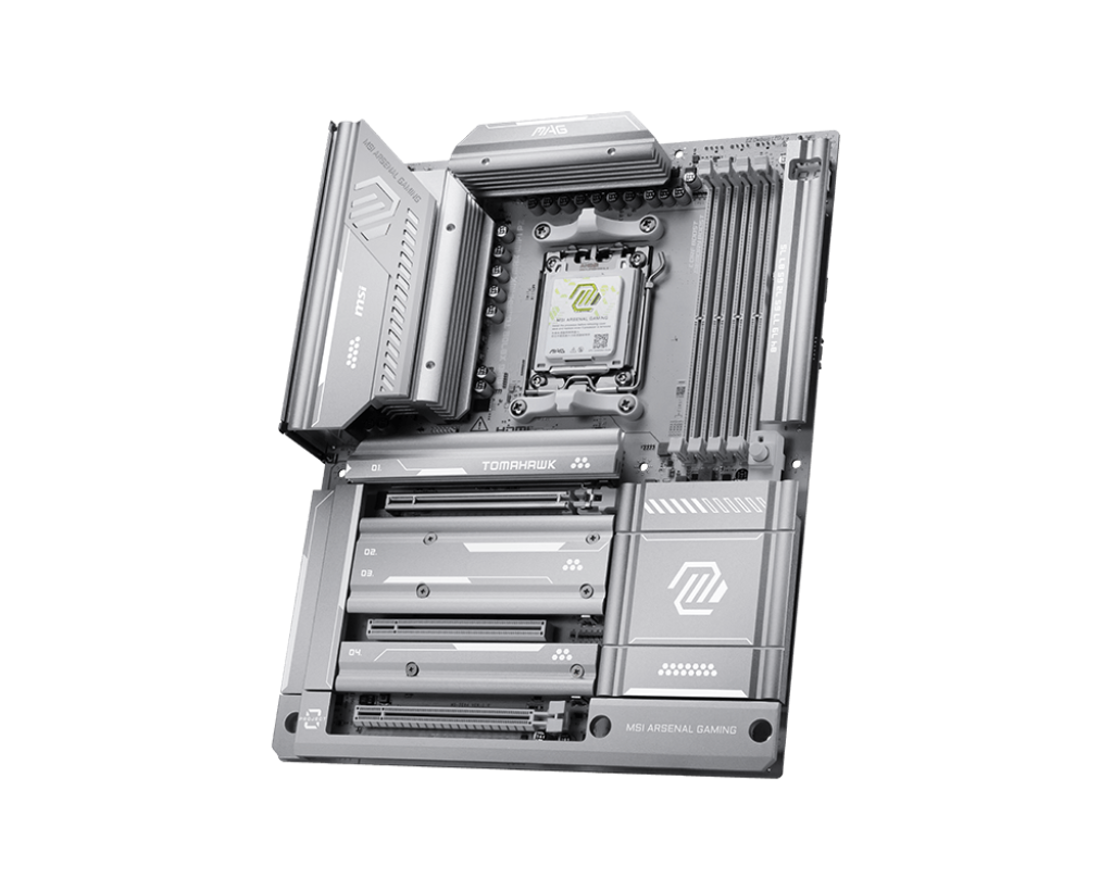 MAG X870E TOMAHAWK MAX WIFI PZ view 3