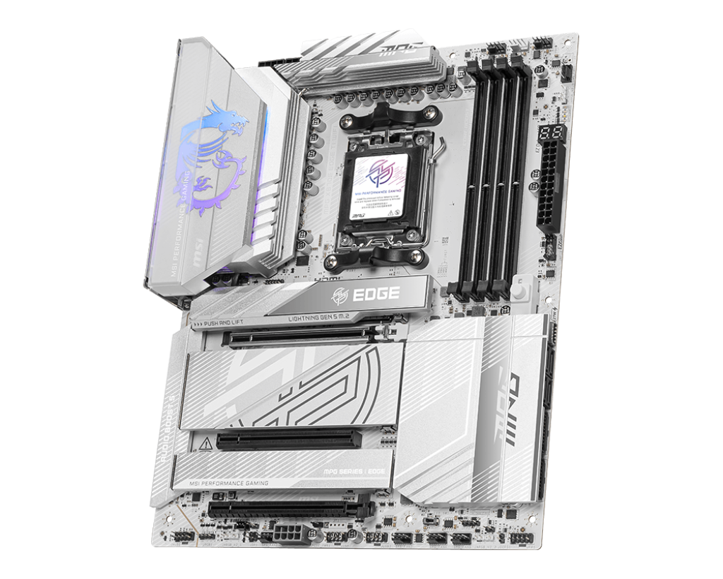 MPG X870E EDGE TI WIFI view 2