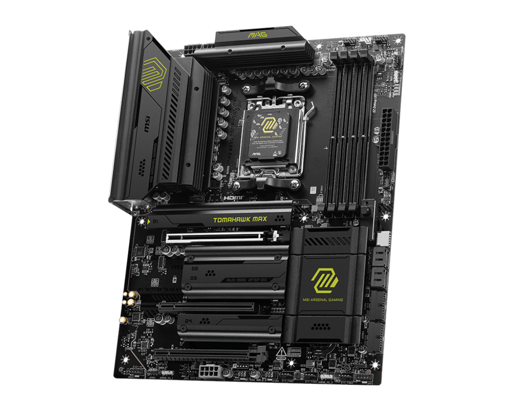 MAG B850 TOMAHAWK MAX WIFI view 3