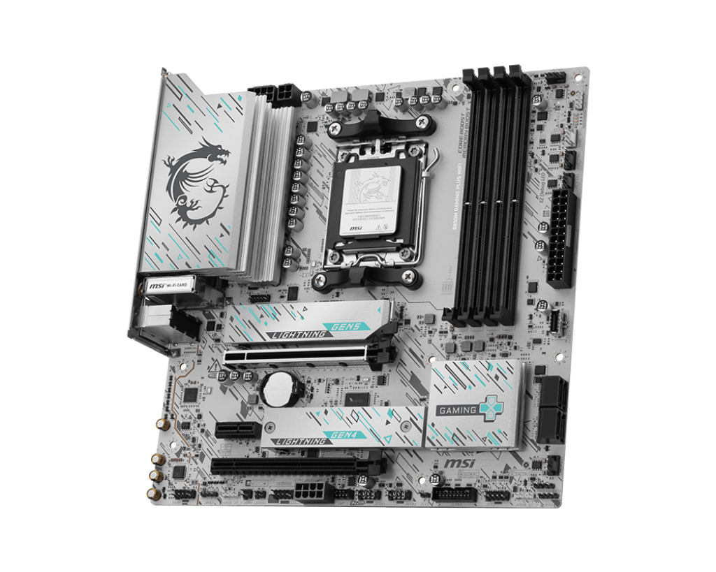 B850M GAMING PLUS WIFI view 3