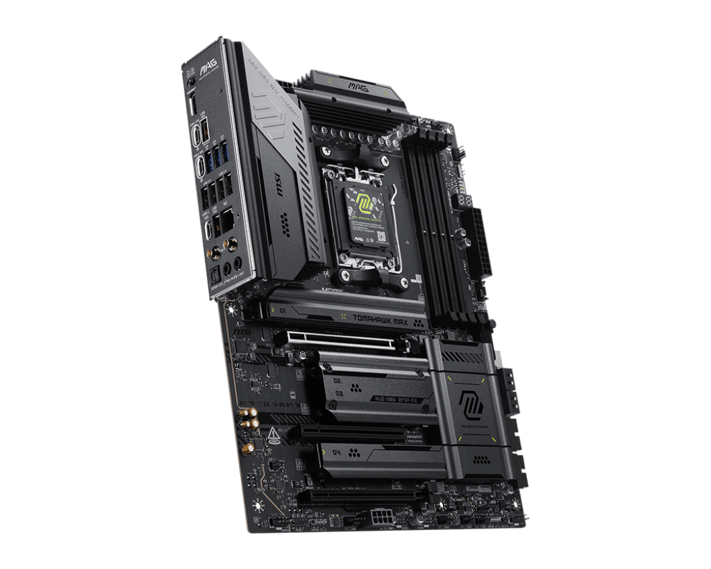 MAG X870E TOMAHAWK MAX WIFI view 2