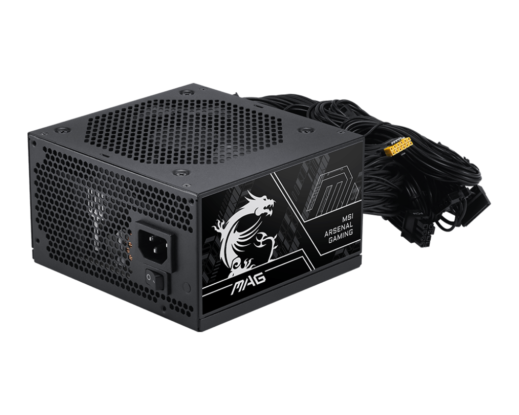 MSI MAG A750BN PCIE5 III 750W 80+ Bronze ATX 3.1 power supply