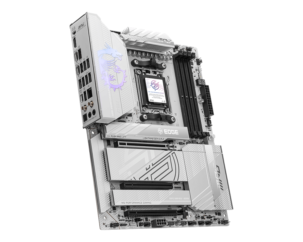 MPG X870E EDGE TI WIFI view 3