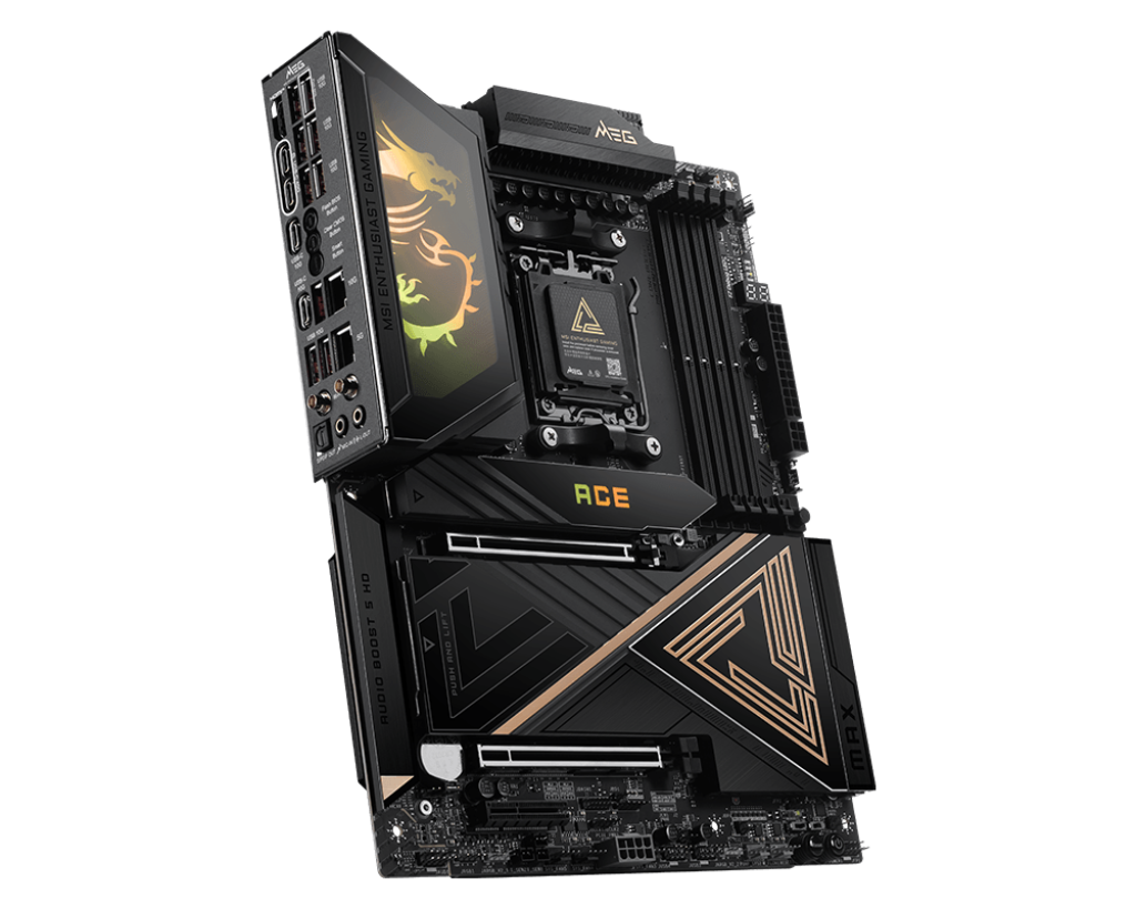 MEG X870E ACE MAX view 2