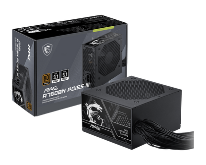 MSI MAG A750BN PCIE5 III 750W power supply - view 5