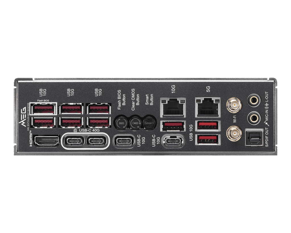 MEG X870E ACE MAX view 4