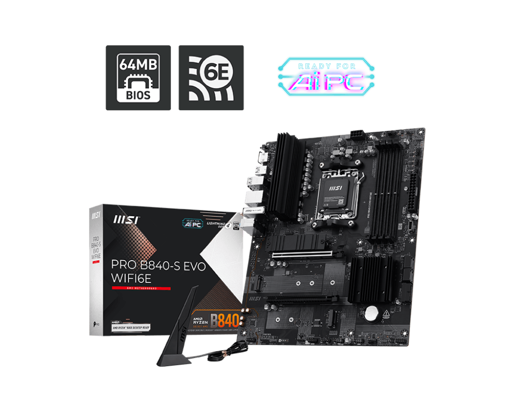 PRO B840-S EVO WIFI6E view 5