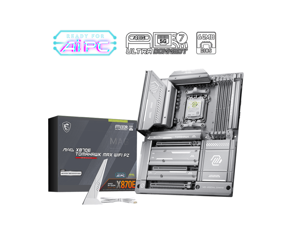 MAG X870E TOMAHAWK MAX WIFI PZ view 5