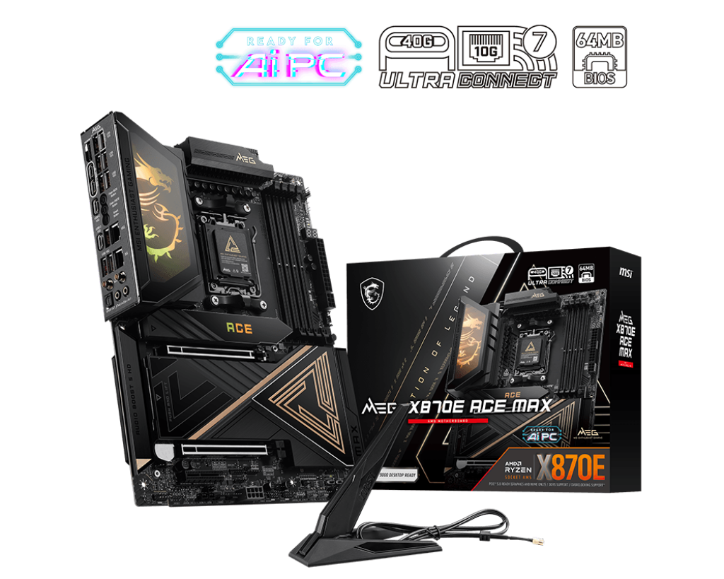 MEG X870E ACE MAX view 5