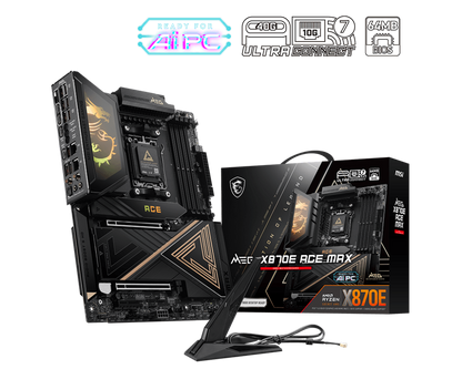 MEG X870E ACE MAX view 5