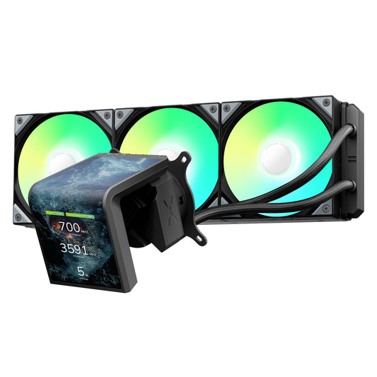 TRYX PANORAMA SE 360 ARGB Black AIO Liquid CPU Cooler