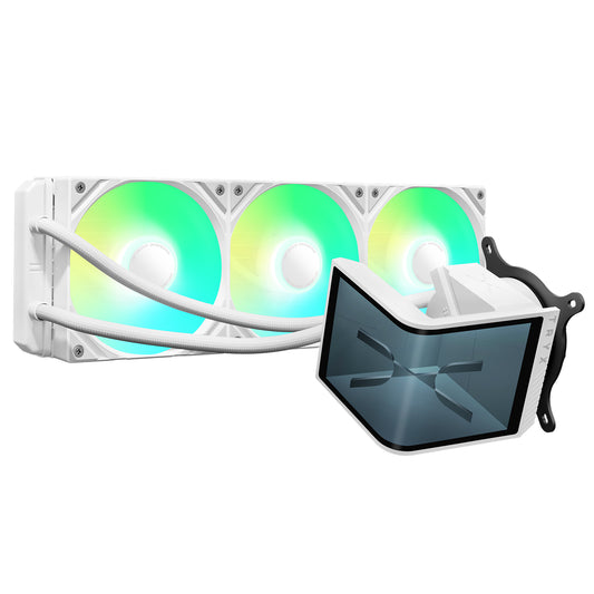 TRYX PANORAMA SE 360 ARGB White AIO Liquid CPU Cooler