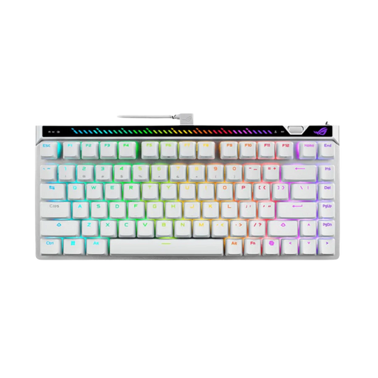 ASUS ROG Falchion Ace 75 HE Gaming Keyboard - White