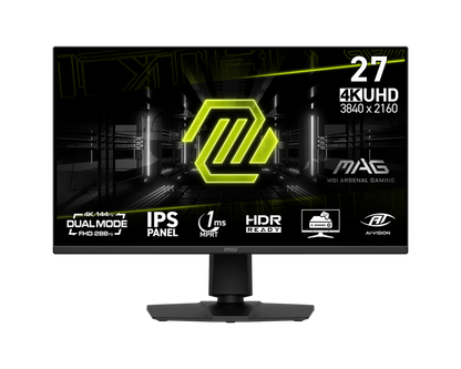 MSI MAG 275UPD E14 27inch 144Hz/4K UHD, 288hz/FHD Dual Mode IPS Gaming Monitor