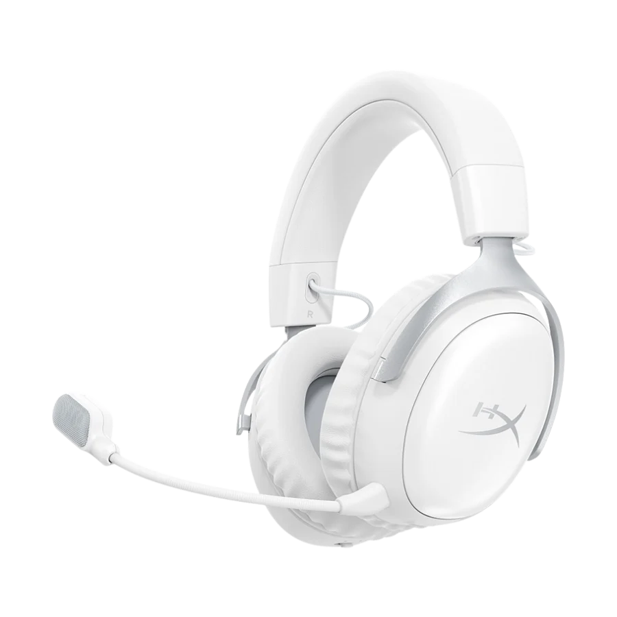 HyperX Cloud III S Wireless Gaming Headset - White