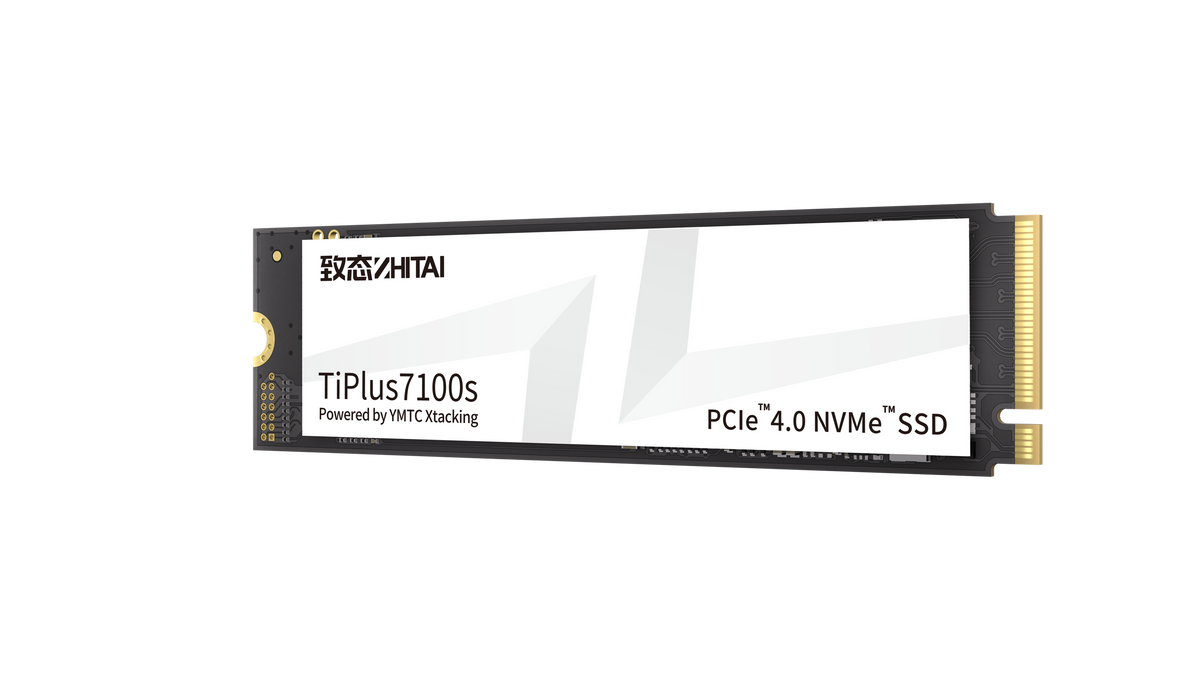 ZhiTai TiPlus7100s 1TB M.2 2280 NVMe SSD front view