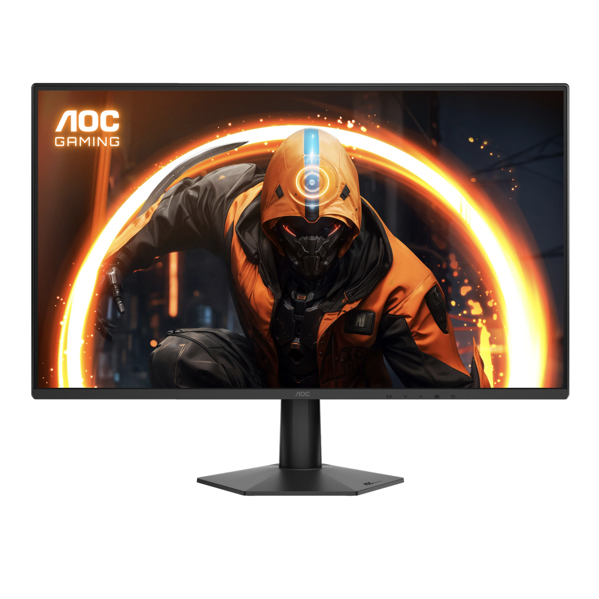 AOC 27G50Z 27 Inch FHD Fast IPS 260Hz Gaming Monitor - front view with the panel on